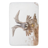 ハヤブサ バスマット (正面縦)