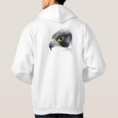 ハヤブサ パーカ (裏面)