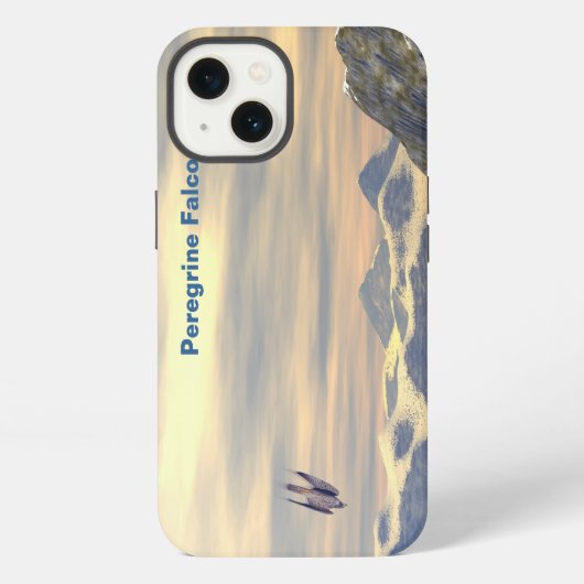 ハヤブサ iPhoneケース (裏面)