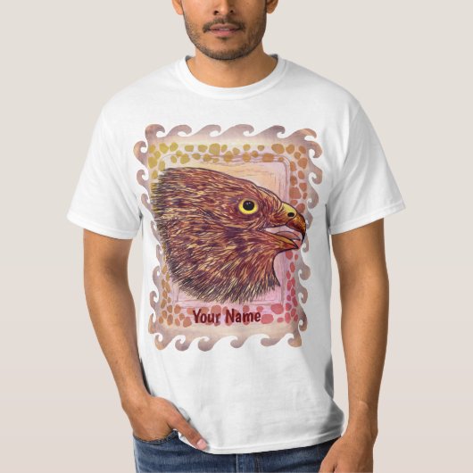 ハヤブサTシャツ Tシャツ (正面)