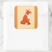 ハラザキツネ スクエアシール (バッグ)