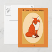 ハラザグッドキツネ葉書 ポストカード (正面/裏面)