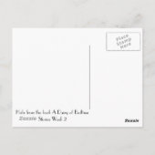 ハラザグッドキツネ葉書 ポストカード (裏面)