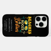 ハラスメントパーティーのビーチと酒と親友 Case-Mate iPhoneケース (裏面 (横))