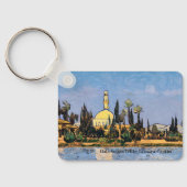 ハラスルタン・テッケモスクのキーリング キーホルダー (裏面)