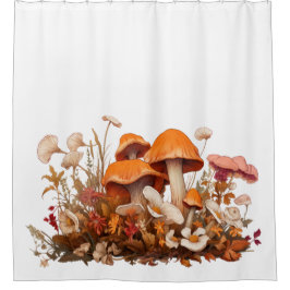 ハラタケ科トアドスツール（小） シャワーカーテン