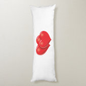 ハラットプリント体ピロ ボディピロー (裏面 (縦))