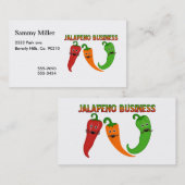 ハラペーニョビジネス 名刺 (正面/裏面)