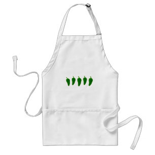 ハラペーニョ(Jalapeño)のコショウのロゴ スタンダードエプロン