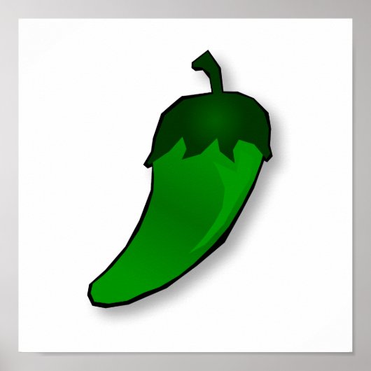 ハラペーノプリント ポスター (正面)