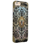 ハラレシャムパタエレガントンIIモノグラムタフ Case-Mate iPhoneケース (裏面/右)