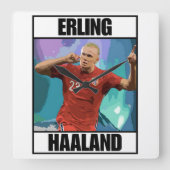 ハランド スクエア壁時計 (正面)