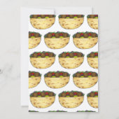 ハラールチキンライス中東料理フェスティバル 招待状 (裏面)