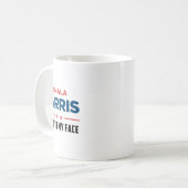 ハリもしス得君の言いたいことだ コーヒーマグカップ (正面左)
