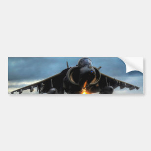 ハリアーの戦闘機 バンパーステッカー