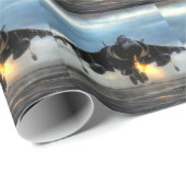 ハリアーの戦闘機 ラッピングペーパー (ロールコーナー)