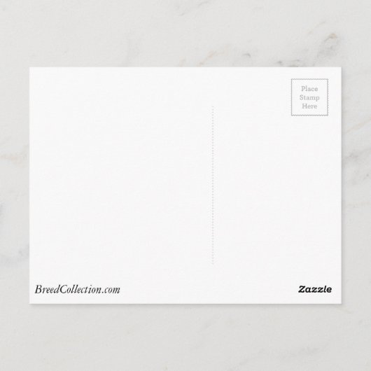 ハリアーまたはビーグルが車で木を運ぶ ポストカード (裏面)