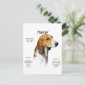 ハリアー履歴デザイン ポストカード (スタンド正面)