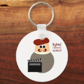 ハリウおもしろいッドディレクター・キーチェーン キーホルダー (正面)