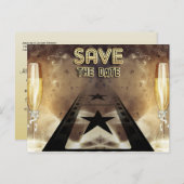 ハリウきらきら光るッドの日付のポストカードを保存 案内ポストカード (正面/裏面)