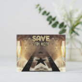 ハリウきらきら光るッドの日付のポストカードを保存 案内ポストカード (スタンド正面)