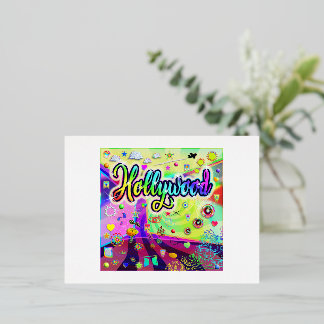 ハリウクールッドエナジーポストカード 箔シーズンポストカード