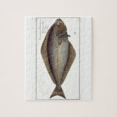 ハリウス（カレイ目カバ）プレートXLVII fr ジグソーパズル (縦)