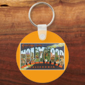 ハリウッドからの挨拶! キーホルダー (正面)