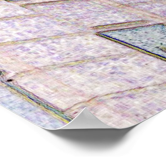 ハリウッドとつる植物ポスター ポスター (角)