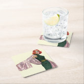 ハリウッドに私を連れて行って下さい スクエアペーパーコースター (インサイチュ)