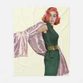 ハリウッドに私を連れて行って下さい フリースブランケット (正面)