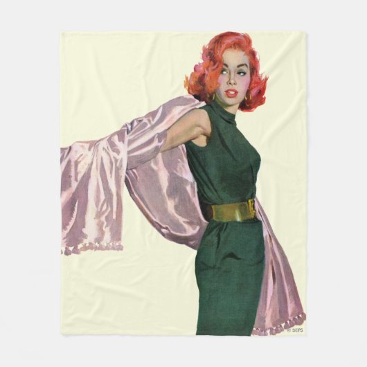 ハリウッドに私を連れて行って下さい フリースブランケット (正面)