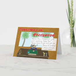 ハリウッドのクリスマス シーズンカード