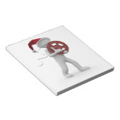 ハリウッドのクリスマス ノートパッド (アングル)