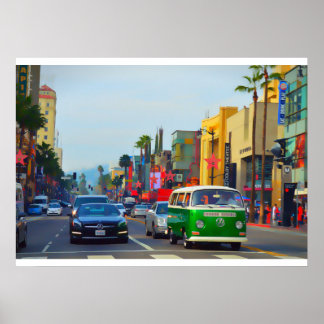 ハリウッドのタイプ ポスター