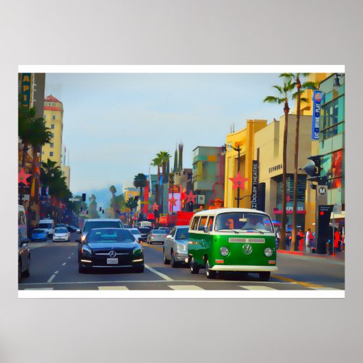 ハリウッドのタイプ ポスター (正面)