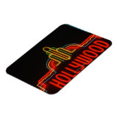 ハリウッドのネオンサイン、ロサンゼルス、カリフォルニア マグネット (左側)