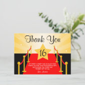 ハリウッドの丁重な菓子16 サンキューカード (スタンド正面)