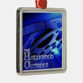 ハリウッドの局外者のクリスマスのオーナメント メタルオーナメント (右)
