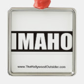 ハリウッドの局外者IMAHOのクリスマスのオーナメント メタルオーナメント (正面)
