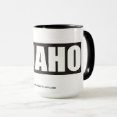 ハリウッドの局外者RUAHOのコーヒー・マグ マグカップ (正面右)