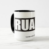 ハリウッドの局外者RUAHOのコーヒー・マグ マグカップ (正面左)