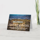 ハリウッドの幽霊 カード (裏面)