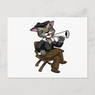 ハリウッドの猫 ポストカード