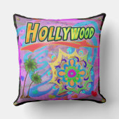 ハリウッドの真の進行枕 クッション (裏面)