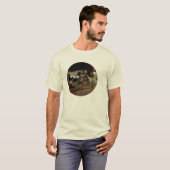 ハリウッドの裏面 Tシャツ (正面フル)