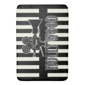 ハリウッドのBathの敷物 バスマット (正面縦)