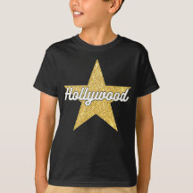 ハリウッドのBoulevardスクリプトとスターTシャツ