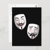 ハリウッドを占拠する ポストカード (正面/裏面)