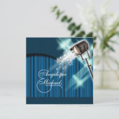 ハリウッドウェディングムービーシアターパーティ 招待状 (スタンド正面)